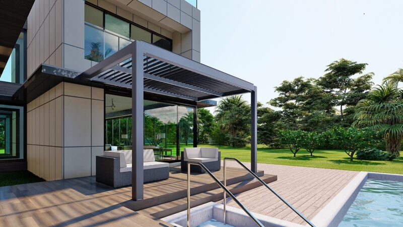 Pergola Bioclimatica QBox Easy - immagine 3